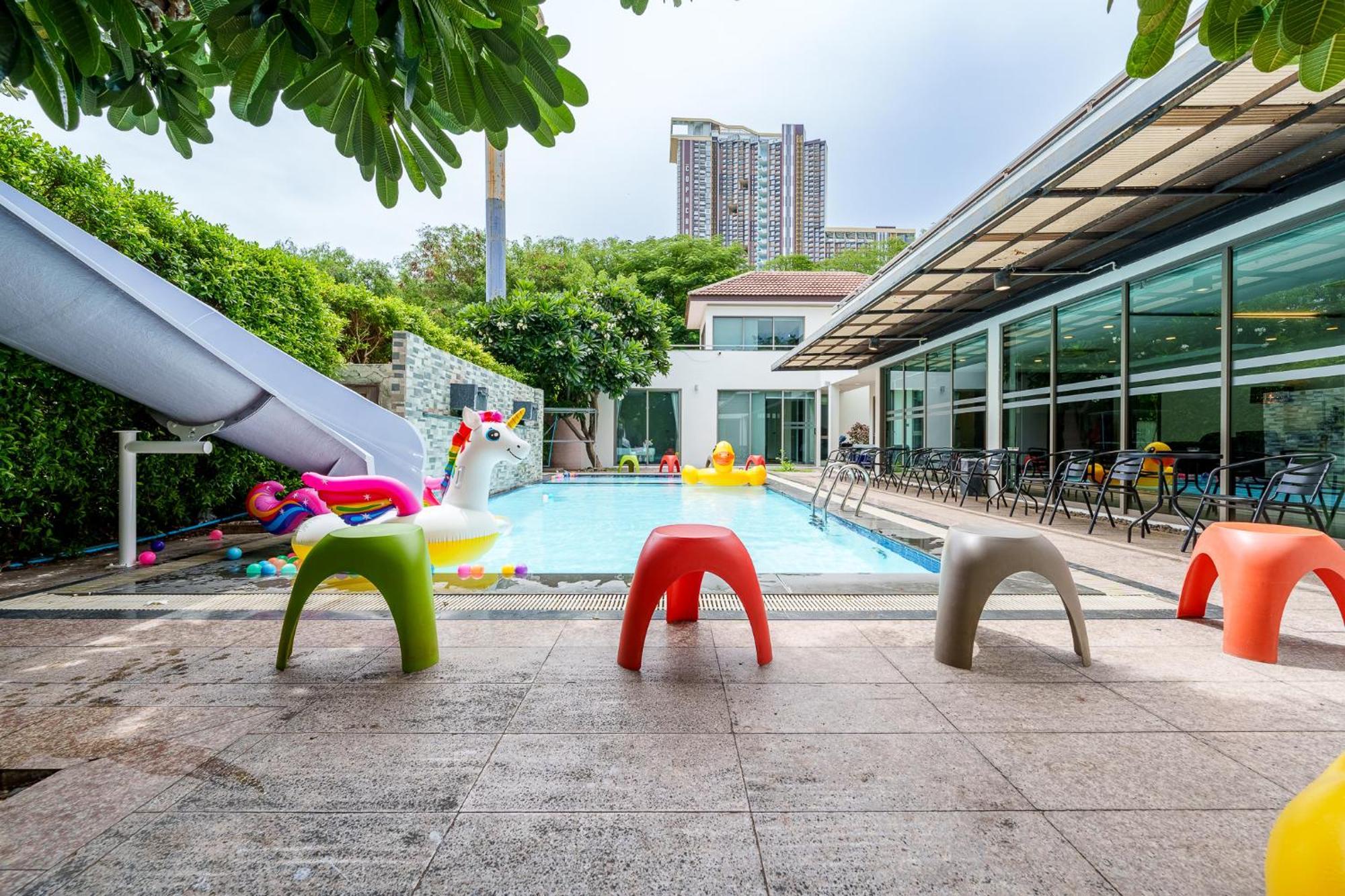 Villa Navin Jomtien Beach Exterior foto